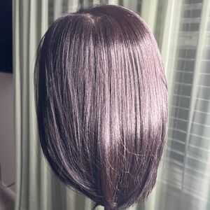 Sleek Brown Women's Hair Wig